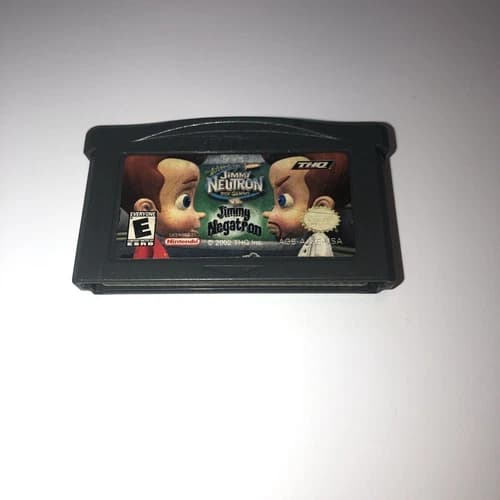 NINTENDO GAMEBOY ADVANCE JIMMY NEUTRON BOY GENIUS VS. JIMMY NEGATRON GAME