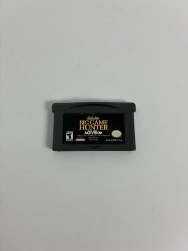 Big Game Hunter for GBA (Loose) Tested Authentic