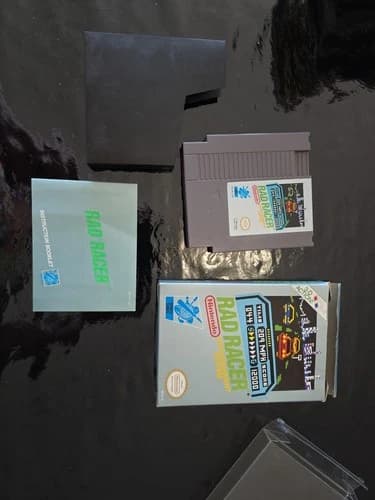 Rad Racer (Nintendo Entertainment System, 1987) Mostly CIB