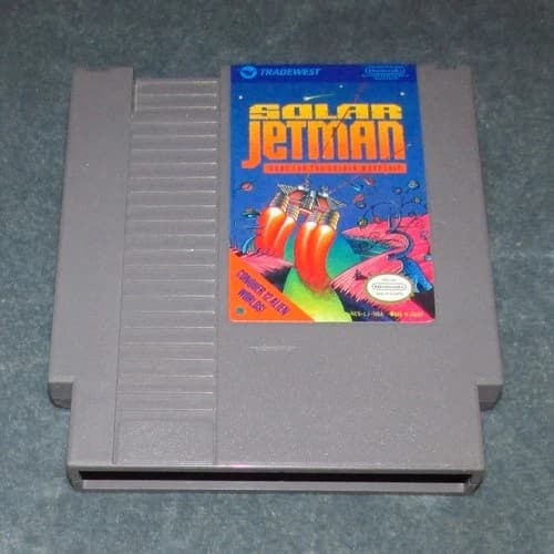 Solar Jetman for Nintendo NES Fast Free Shipping Authentic