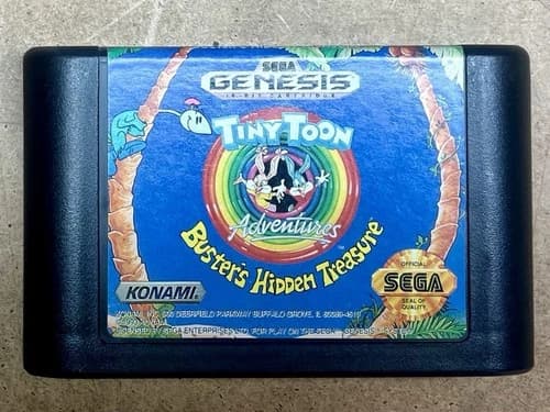 Tiny Toon Adventures: Buster's Hidden Treasure - Sega Genesis