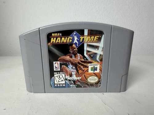 NBA Hangtime Nintendo 64, 1997, Authentic N64, Cleaned, Tested Working