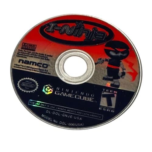 I-Ninja (Nintendo GameCube, 2003) DISC ONLY