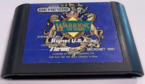 Warrior of Rome - Sega Genesis (GEN) - USED