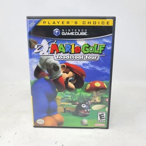 Mario Golf: Toadstool Tour (Nintendo GameCube) CIB Complete Tested Working