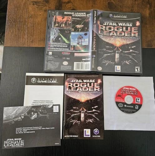 Star Wars: Rogue Leader -- Rogue Squadron II (Nintendo GameCube, 2001) CIB!
