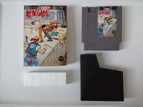 Renegade Complete in Box Nintendo NES CIB