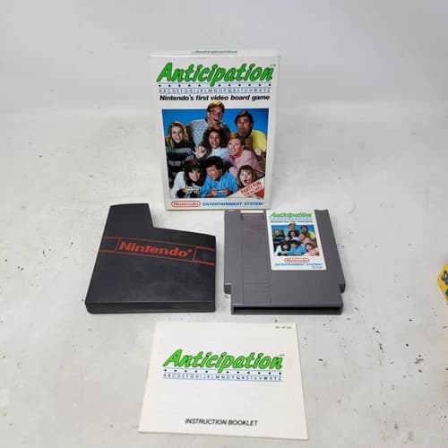 Anticipation NES (Nintendo Entertainment System) Authentic CIB Complete Tested