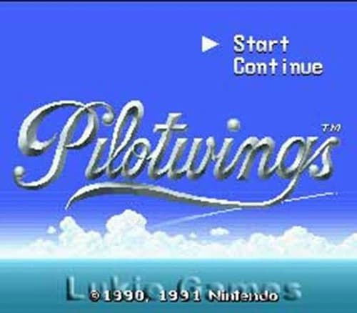 Pilotwings - Fun SNES Super Nintendo Game