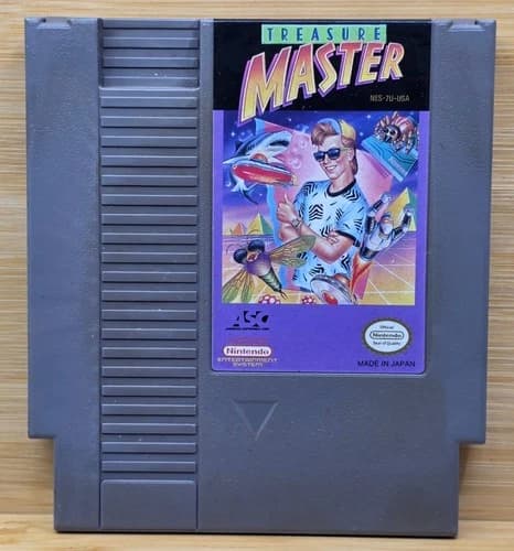 Treasure Master - Nintendo NES Game - Cleaned & Tested - Authentic