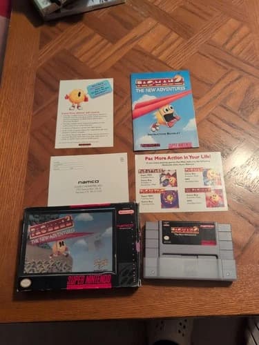 Pac-Man 2 The New Adventures -SNES- Cib Manual Tested