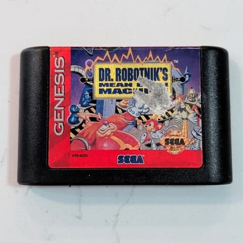 Dr. Robotnik's Mean Bean Machine (Sega Genesis, 1993) Cartridge Only