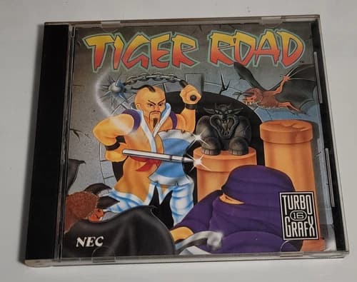 Tiger Road (TurboGrafx-16, 1990) Tested
