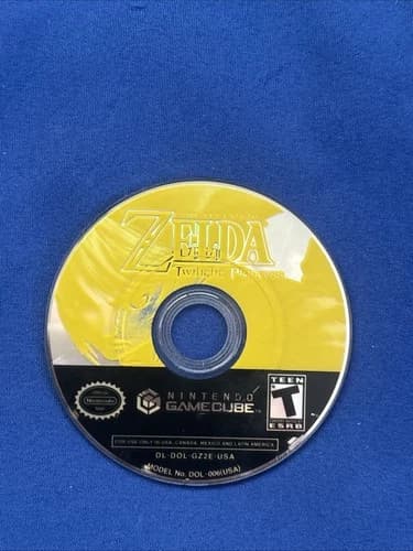 The Legend of Zelda: Twilight Princess (2006, Nintendo GameCube, Disc Only) Work