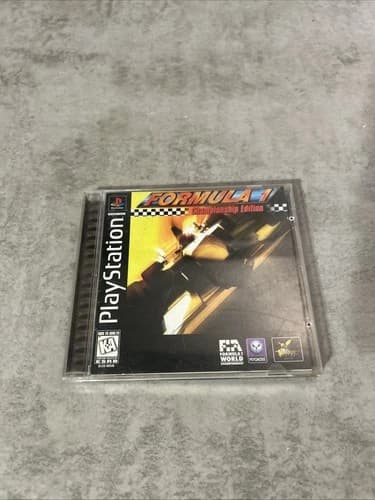 Formula 1: Championship Edition Sony PlayStation 1, 1997 PS1 Complete CIB Tested