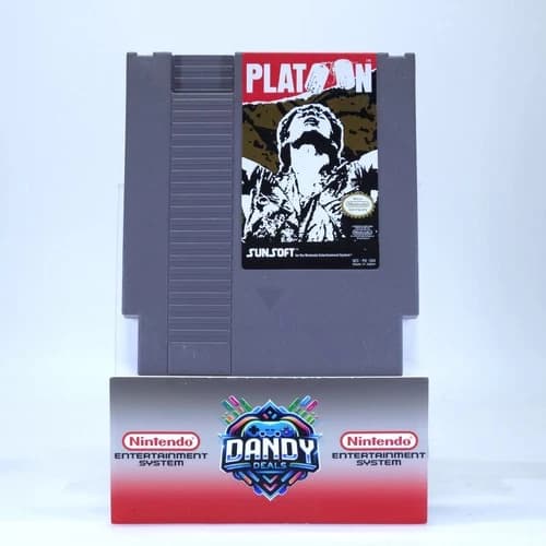 Platoon Authentic, Tested - NES