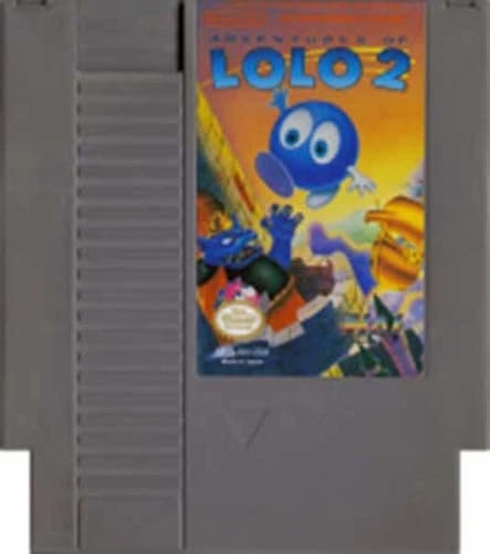 Adventures Of Lolo 2 II - Rare NES Nintendo Game