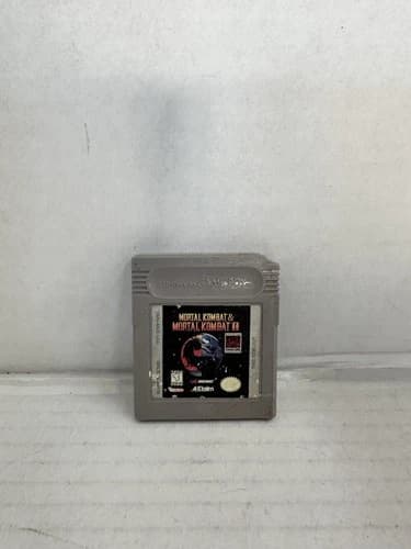 Game Boy Mortal Kombat II 2 Nintendo GB Authentic Cartridge Only