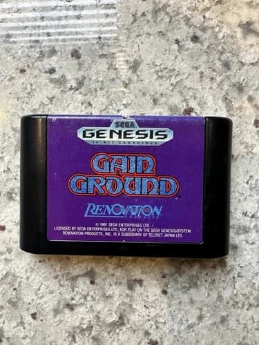 GAIN GROUND (Sega Genesis, 1991) Tested