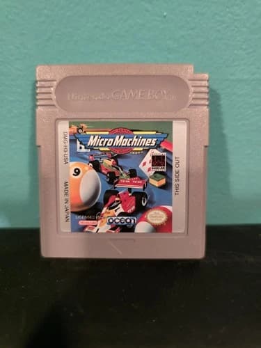 Micro Machines (Nintendo Game Boy, 1995) [game only]