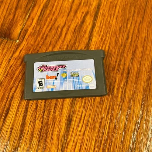 The Powerpuff Girls Mojo A Go Go Nintendo Gameboy Advance GBA Tested