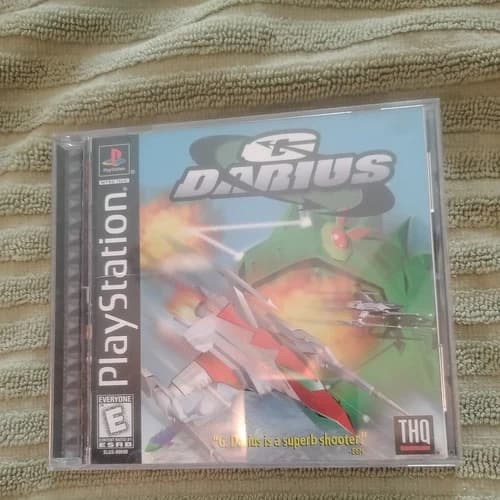 G. Darius G Darius (Sony PlayStation 1 PS1 1998) Complete CIB LN MINTY! Shooter