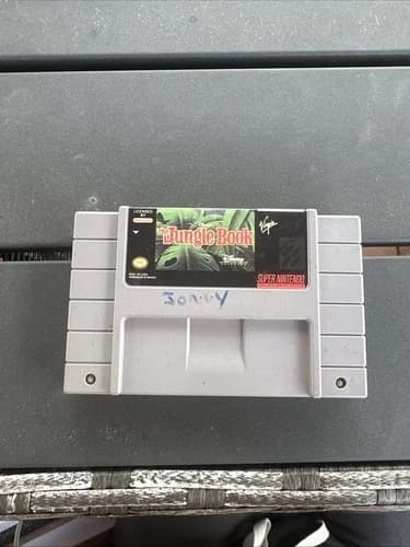 Super Nintendo SNES Game Only Disneys The Jungle Book