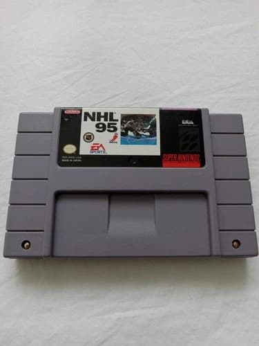 NHL 95 SNES Super Nintendo