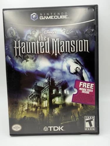 Disney's The Haunted Mansion (Nintendo GameCube, 2003) CIB Complete /w Manual