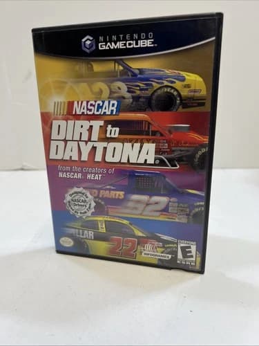NASCAR Dirt to Daytona (Nintendo GameCube, 2002) CIB Complete TESTED
