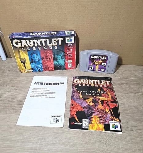 Nintendo 64 Gauntlet Legends CIB N64 Midway. Tested. Free Shipping.