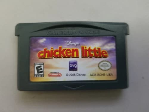 Disney's Chicken Little (Nintendo Game Boy Advance) Tested cleaned cart only