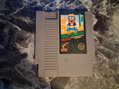 Wild Gunman Nintendo NES Authentic Tested Contacts Cleaned