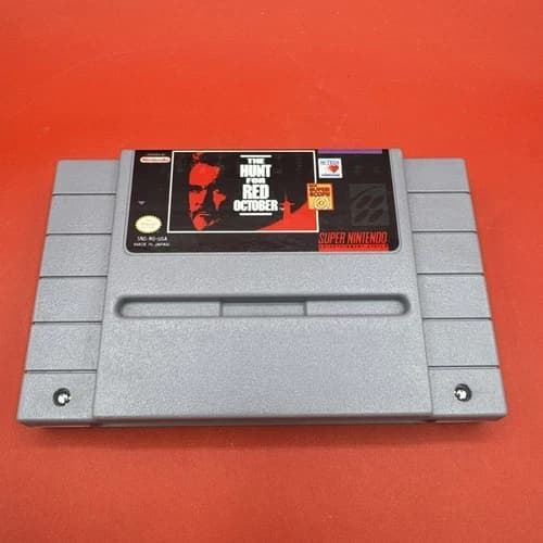 The Hunt For Red October (Super Nintendo SNES) Cartridge Only/Authentic/Tested
