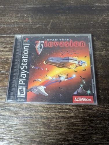 Star Trek: Invasion PlayStation 1 PS1 COMPLETE w/ Manual Tested