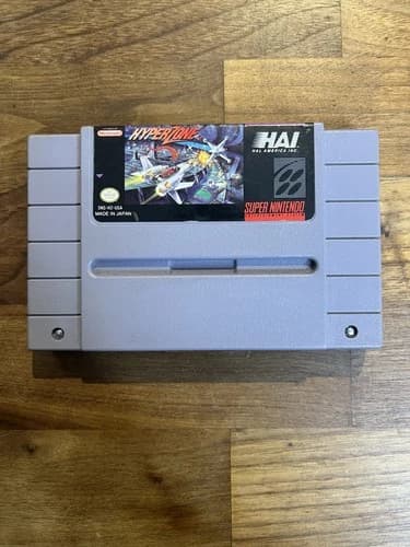 HyperZone (Super Nintendo Entertainment System, 1991) Cleaned Tested Working