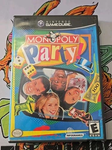 Monopoly Party (GameCube, 2002) Complete CIB - Tested & Working