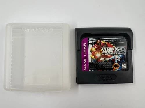 Iron Man X-O Manowar in Heavy Metal Sega Game Gear Cartridge Only