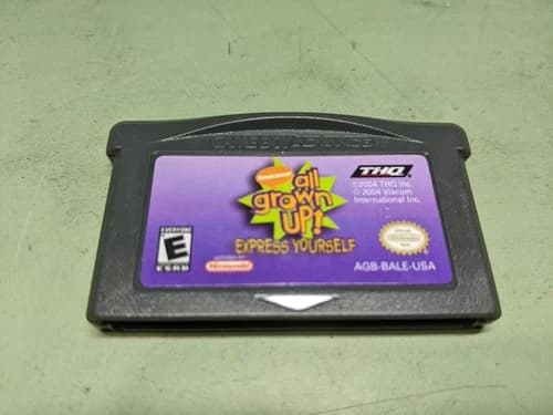 Nickelodeon All Grown Up Express Yourself Nintendo GameBoy Advance