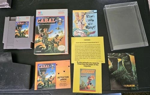 Cabal (Nintendo Entertainment System) NES CIB COMPLETE Authentic