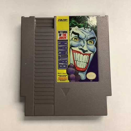 Batman Return of the Joker (Nintendo NES) Cart Only! Authentic! Tested US Vers!