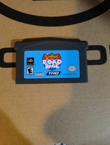 GBA Simpsons Road Rage (Nintendo Game Boy Advance, 2003) Cartridge Only Tested