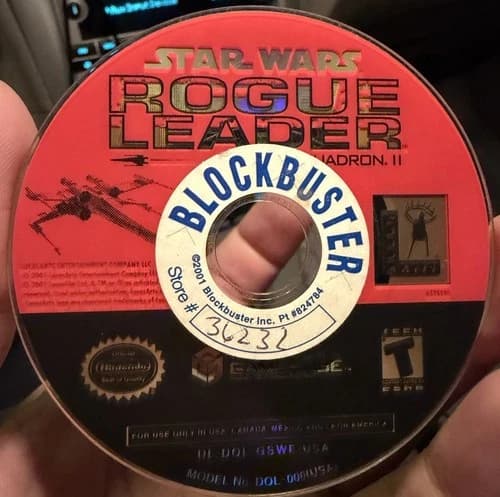 Gamecube - Star Wars Rogue Leader Rogue Squadron II Nintendo Disc Only