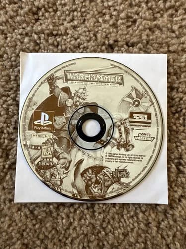 Warhammer: Shadow of the Horned Rat (Sony PlayStation 1, 1996) PS1 Disc Only