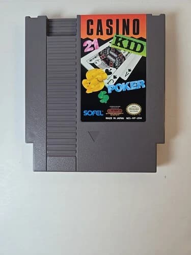 Casino Kid (Nintendo Entertainment System, NES) Cart Only - Tested