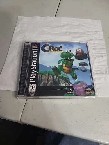 Croc: Legend of the Gobbos PlayStation 1 PS1 - RegCard Working Pics!