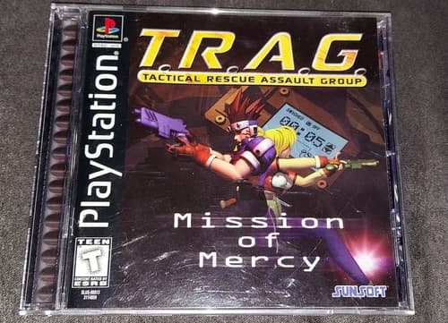 T.R.A.G.: Tactical Rescue Assault Group Sony PlayStation 1, 1999 PS1 CIB Tested