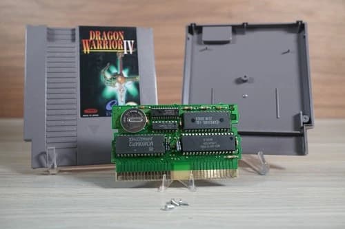 Dragon Warrior IV 4 (Nintendo NES) Authentic - Game Only - Tested