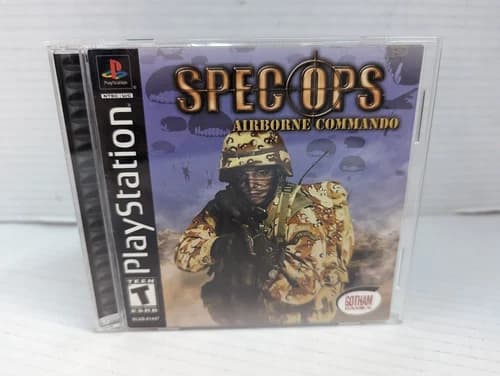 Spec Ops: Airborne Commando (Sony PlayStation 1, PS1, 2002) CIB Complete