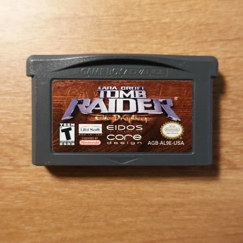 Tomb Raider The Prophecy (Nintendo Game Boy Advance, 2002) TESTED & WORKING